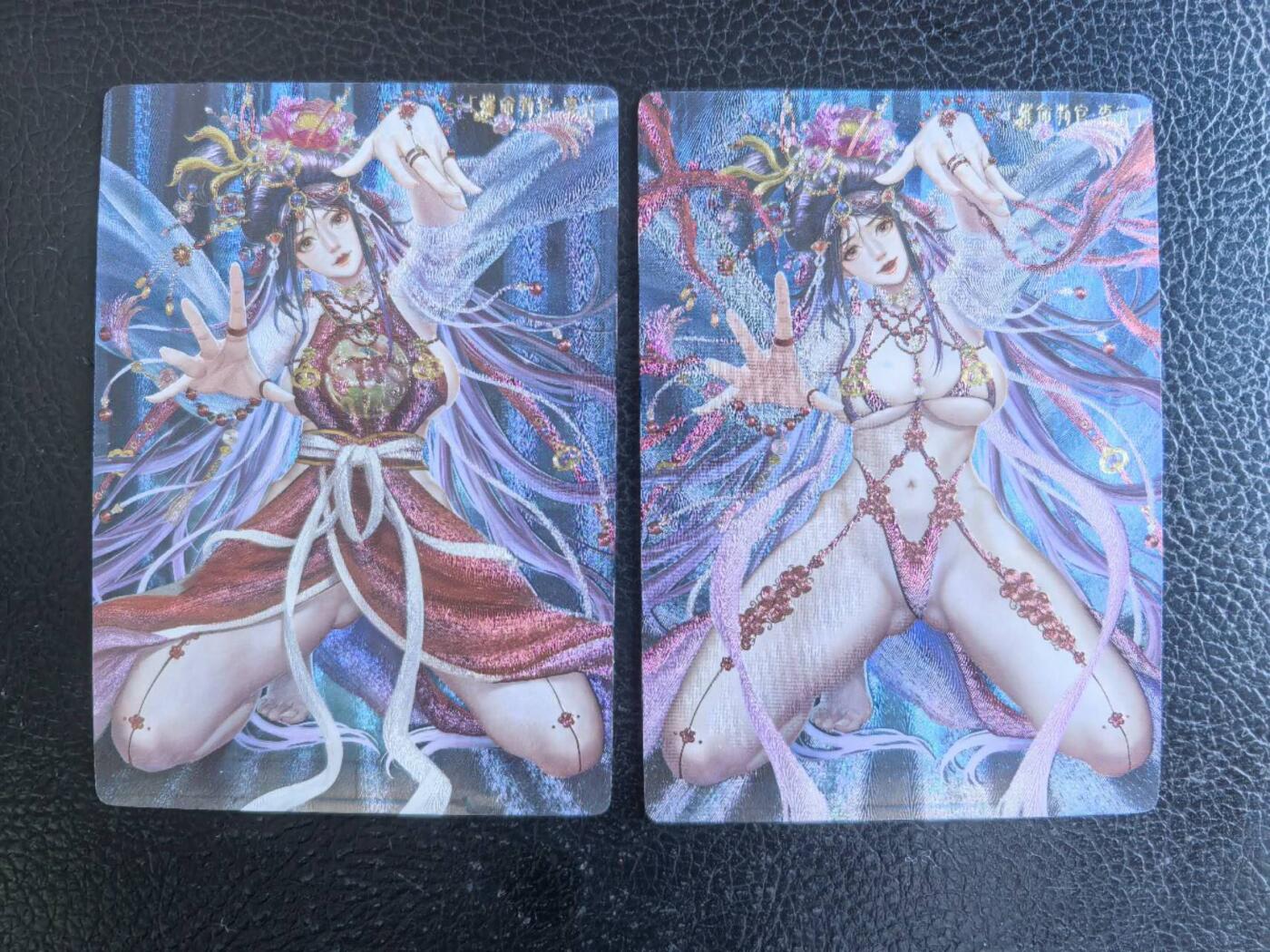 阳大大卡牌拍卖第68期（持续收拍品，周五晚上九点截拍，进群福利早知道） 卡玩帕克  水浒神姬 催命判官李立对卡2张  折光粗闪