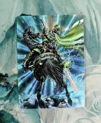 龙虎卡牌第五十一场 （无佣金，满120包邮，欢迎送拍） - 粗闪 卡德曼 谷粒三国 周泰