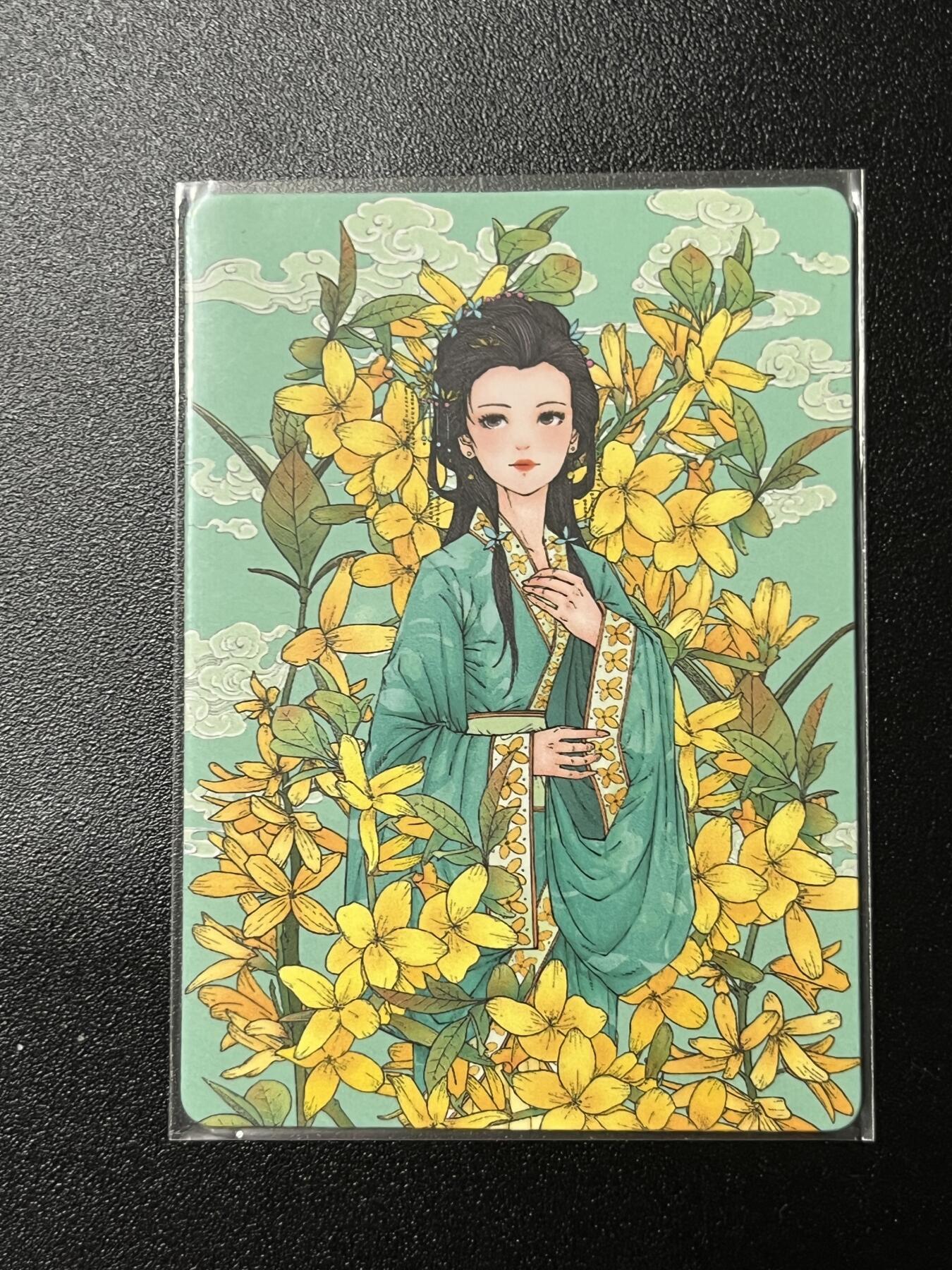 跨世纪的玩卡者们第2期（No.390之前基本为小浣熊水浒卡） 小花瓣 连翘
