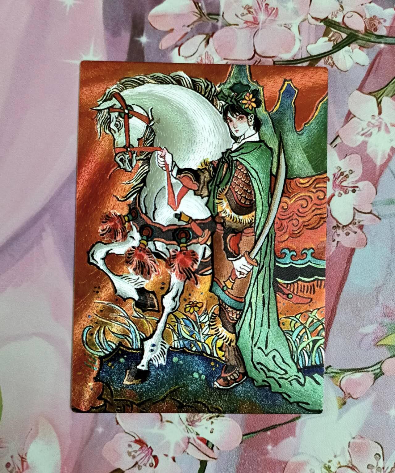 龙虎卡牌第五十一场 （无佣金，满120包邮，欢迎送拍） 粗闪 超吉梦 大真-扈三娘