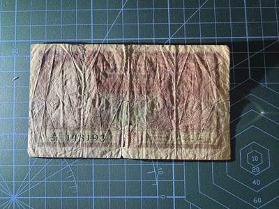 【炜奕收藏】，第四十二期 1938年英属缅甸5卢比，流通品相，乔六头像