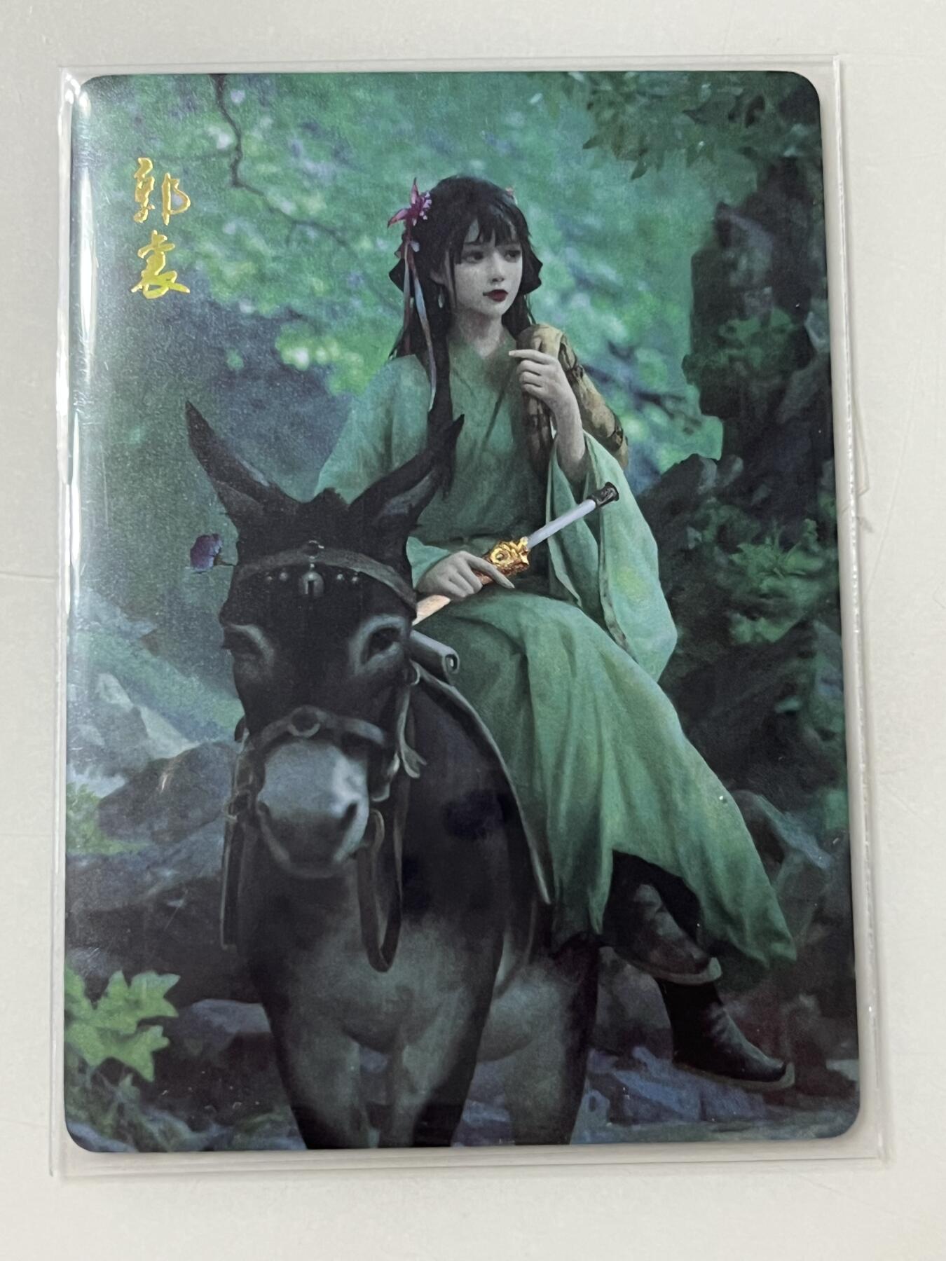 跨世纪的玩卡者们第2期（No.390之前基本为小浣熊水浒卡） 燎原武林志 郭襄