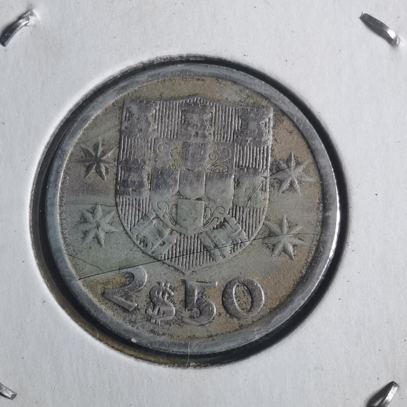沼泽如烟--第817场 葡萄牙1965年2.5埃斯库多