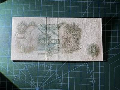 【炜奕收藏】，第四十二期 1960年英国C序列1镑，AU品相，A版