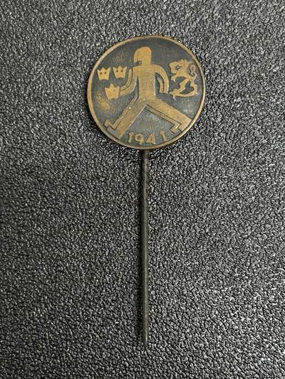 西秦中古拍卖第五十五期 - 二战瑞典1941年援助芬兰纪念章