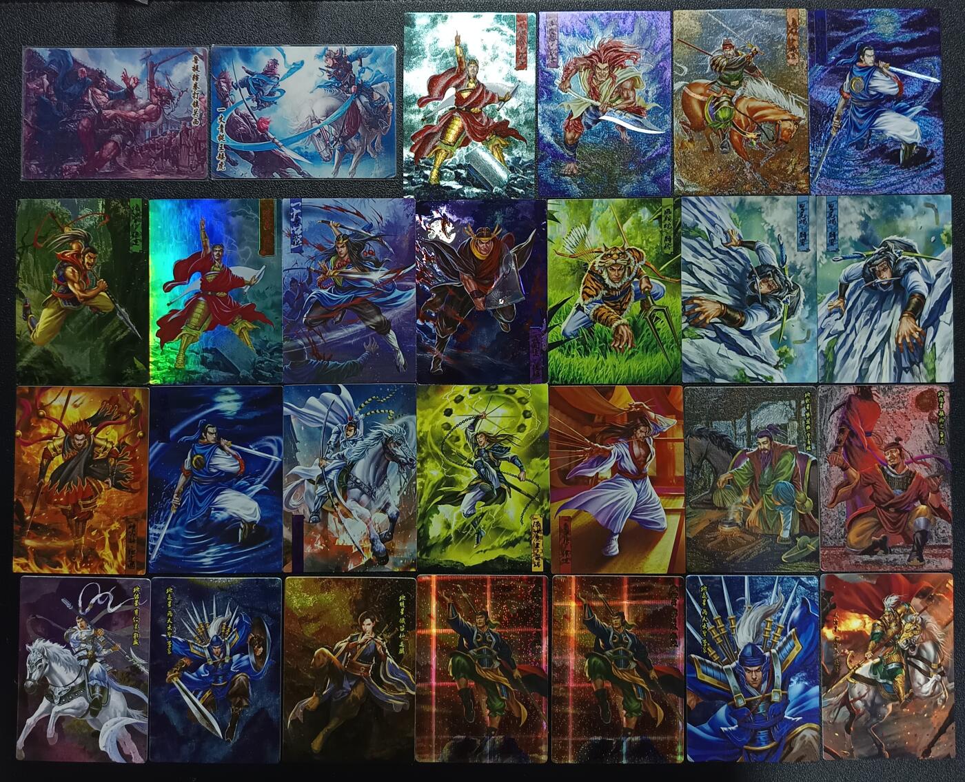 天玑星卡拍第115期《8.21周四截拍》持续收拍收评中 满赠卡需备注 水浒 散卡 一百二十二张