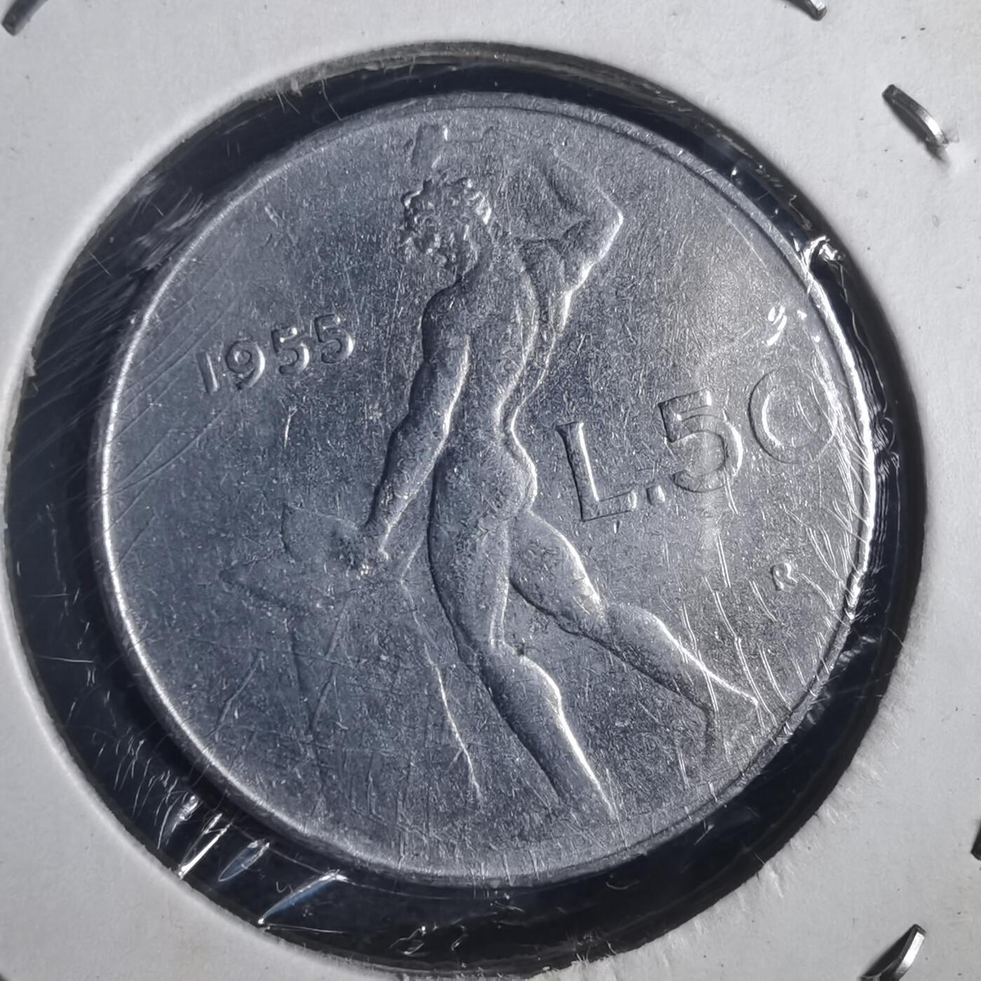 沼泽如烟--第817场 意大利1955年50里拉