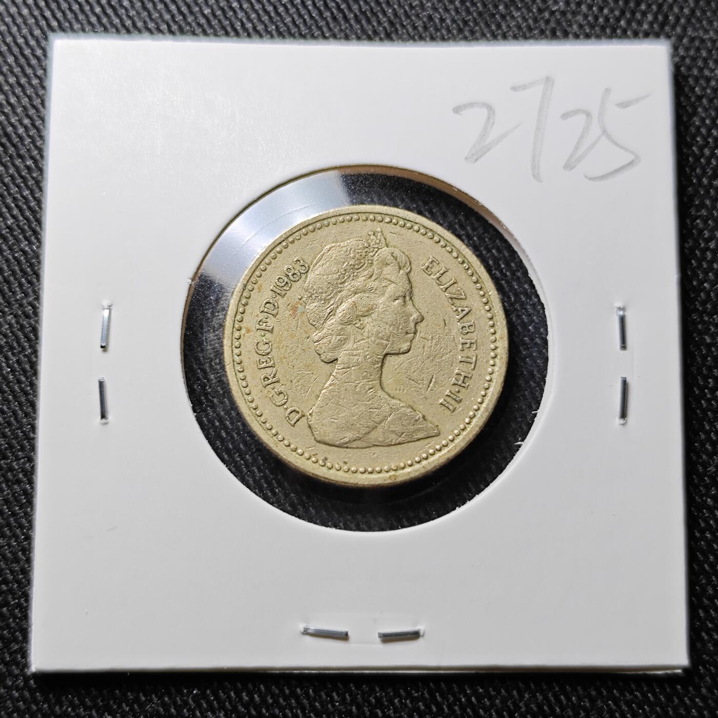 KK钱币收藏小铺 第327期 2月预留时间 周末发货  英国1镑