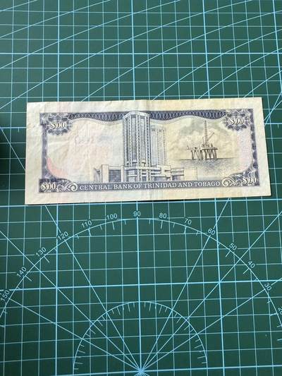 【炜奕收藏】，第四十二期 特立尼达和多巴哥100元，流通好品