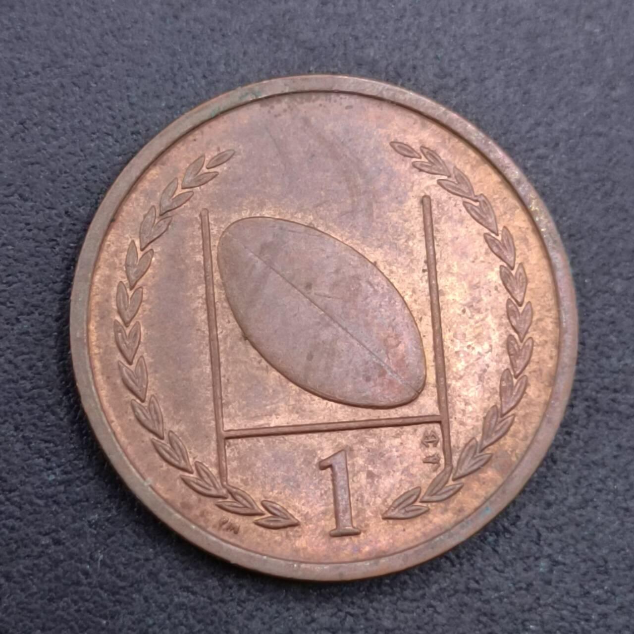 【淘币小摊】实时拍第七百一十九拍  散币场  满百包邮可预留二周 每周一统一发货   马恩岛1999年1便士铜币