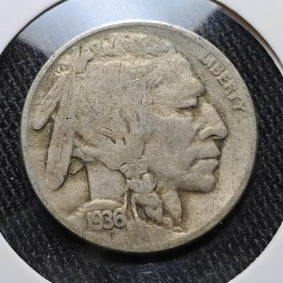 KK钱币收藏小铺 第327期 2月预留时间 周末发货 -  1936美国5分