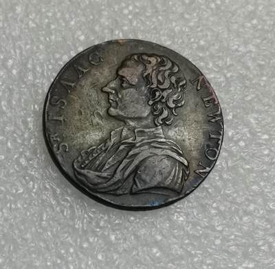 瓶子🏺第204期拍卖会 -  英国1796年牛顿半便士代币