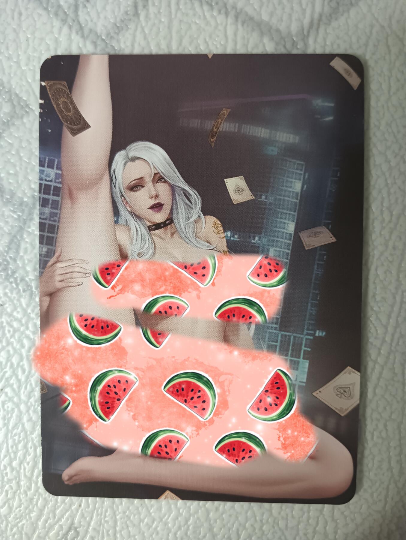 花开卡拍第35期（8月24号周日截拍，品控勿拍!!!拍品不寄存，运费5元，自制卡难免瑕疵，可能存在轻微撞角爆边等出厂瑕疵，品控介意勿拍！） 墨卡艺术卡 LGD单卡