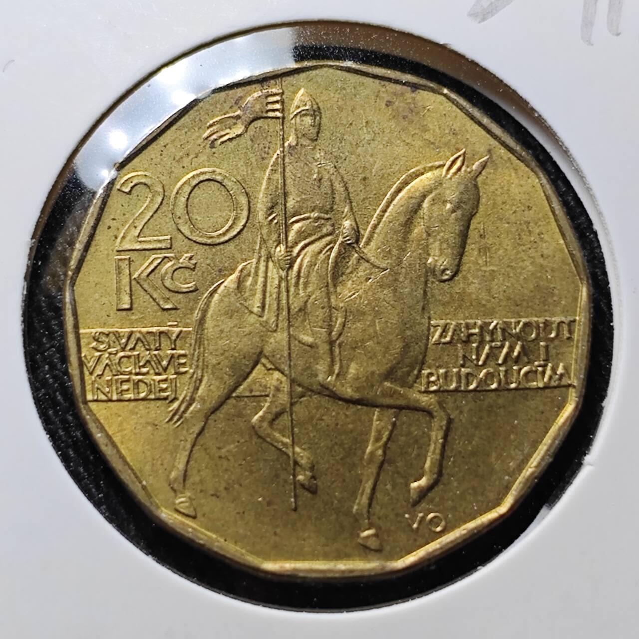 KK钱币收藏小铺 第327期 2月预留时间 周末发货  捷克20克朗