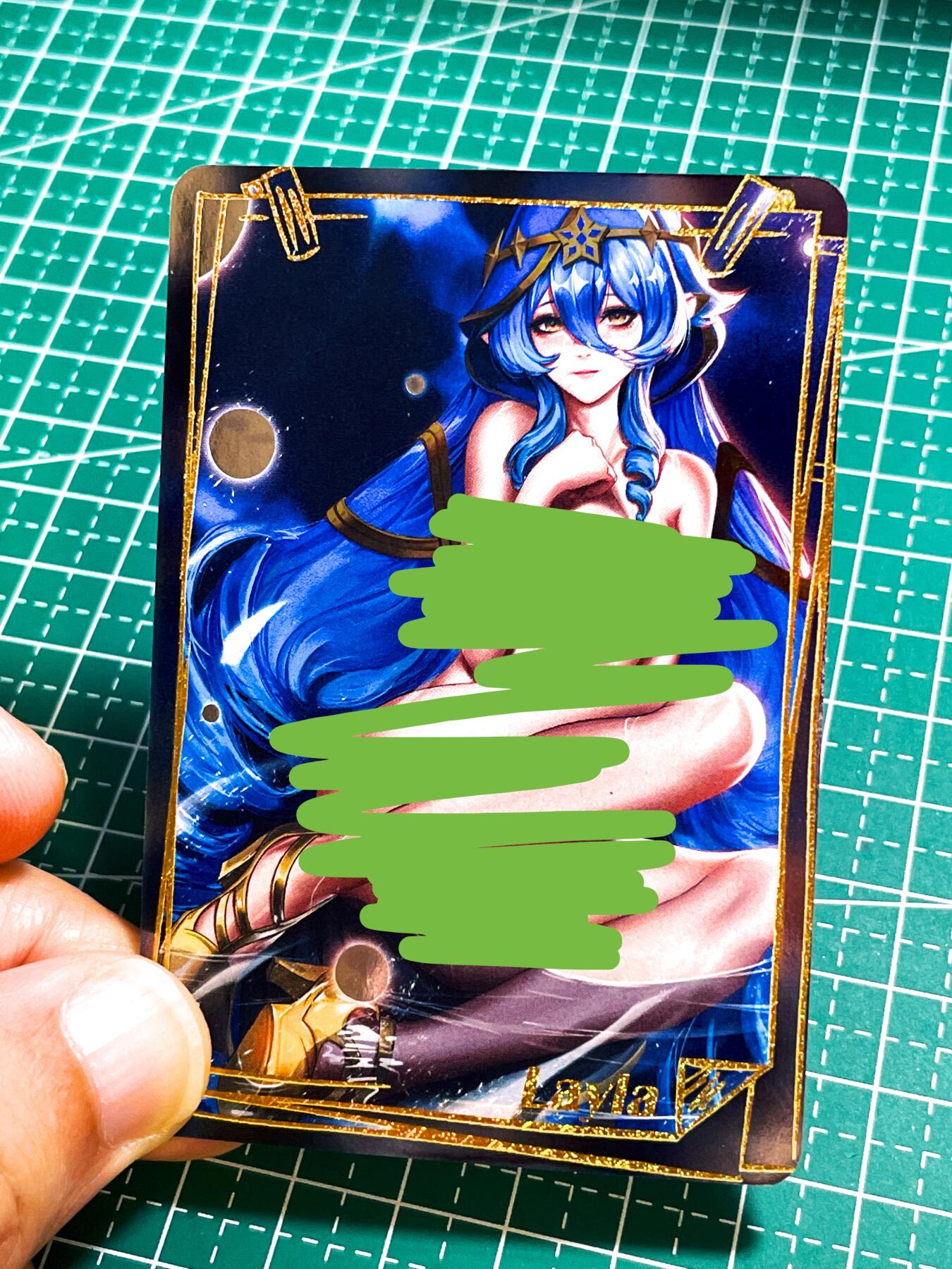 显眼宝28期【关注参拍有赠卡】 动漫艺术卡 莱衣拉 超美角色  银闪工艺 小卡尺寸