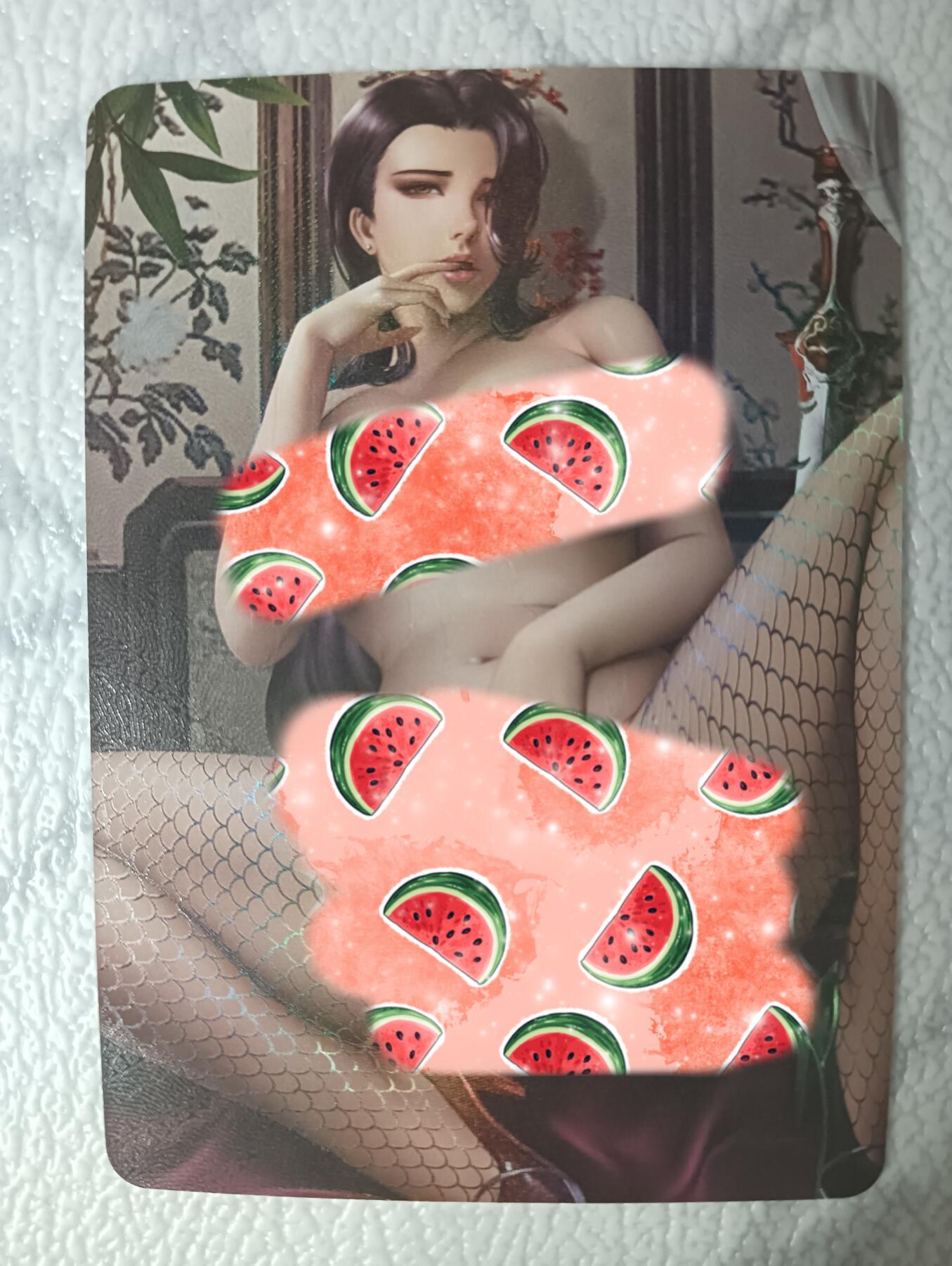 花开卡拍第35期（8月24号周日截拍，品控勿拍!!!拍品不寄存，运费5元，自制卡难免瑕疵，可能存在轻微撞角爆边等出厂瑕疵，品控介意勿拍！） 墨卡艺术卡 LGD单卡 彩闪