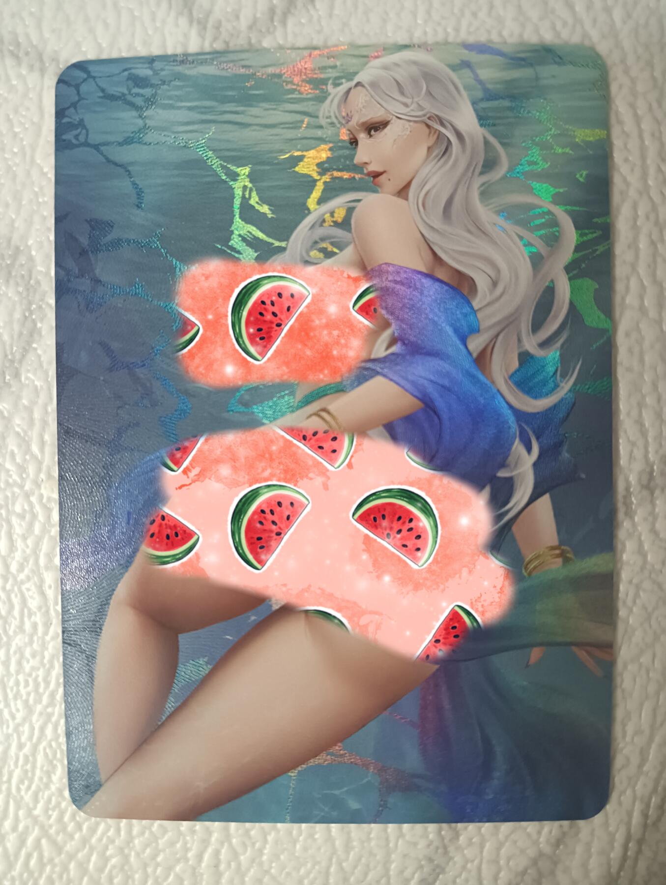 花开卡拍第35期（8月24号周日截拍，品控勿拍!!!拍品不寄存，运费5元，自制卡难免瑕疵，可能存在轻微撞角爆边等出厂瑕疵，品控介意勿拍！） 墨卡艺术卡 LGD单卡