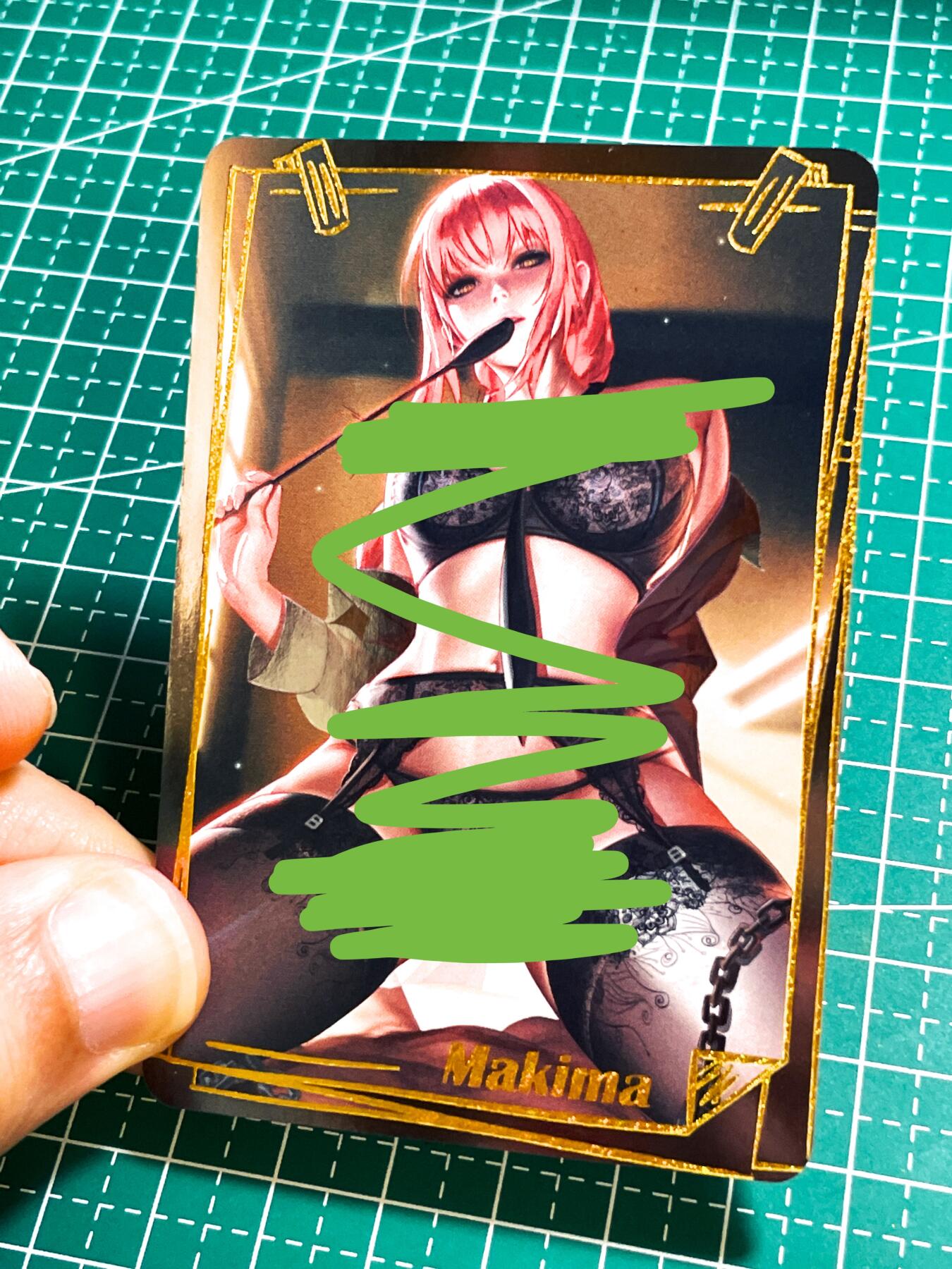 显眼宝28期【关注参拍有赠卡】 动漫艺术卡 玛奇玛  超美角色  银闪工艺 小卡尺寸