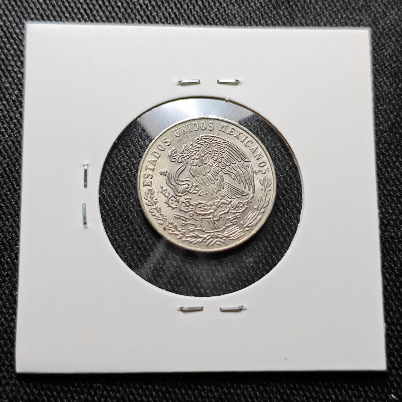 KK钱币收藏小铺 第327期 2月预留时间 周末发货  1975墨西哥20分 好品