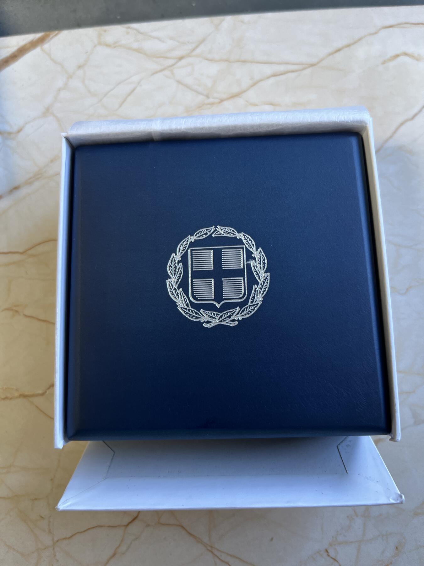 第172期拍卖【长期征集拍品】 希腊2021年克里特岛之战精制纪念银币，925银，发行2500枚，有氧化点
