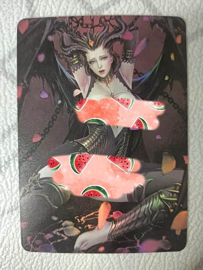 花开卡拍第35期（8月24号周日截拍，品控勿拍!!!拍品不寄存，运费5元，自制卡难免瑕疵，可能存在轻微撞角爆边等出厂瑕疵，品控介意勿拍！） - 墨卡艺术卡 LGD单卡