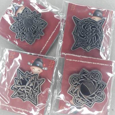 龙虎卡牌第五十一场 （无佣金，满120包邮，欢迎送拍） - 诡秘之主圣徽徽章一套4枚