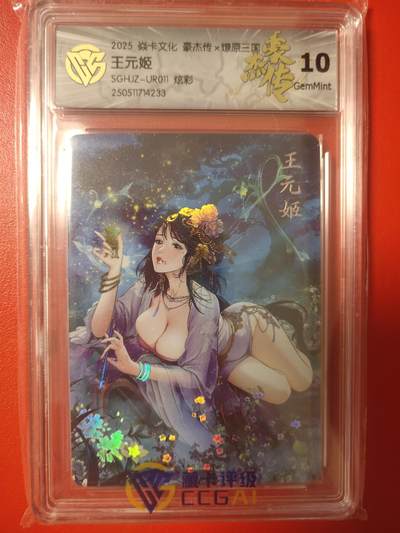 清风卡拍第八期(燎原卡牌为主) - 焱卡文化豪杰传王元姬炫彩10g