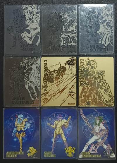 天玑星卡拍第116期《8.25周一截拍》持续收拍收评中 满赠卡需备注 - 圣斗士星矢 金属卡 九张