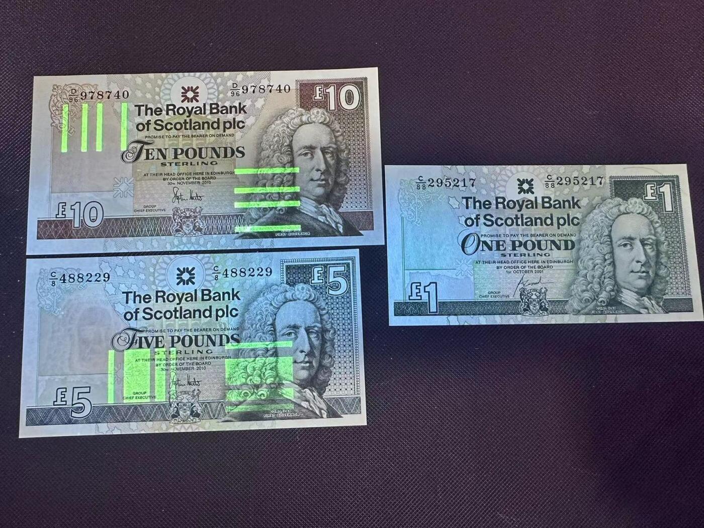 喜羊羊钱币收藏2025第9期(普品场) 苏格兰2010年1-10unc