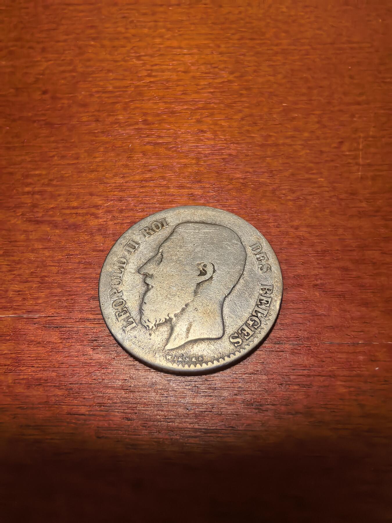 长老汇蛇年精选第三十九场拍卖 1867比利时列奥波德二世1法郎银币