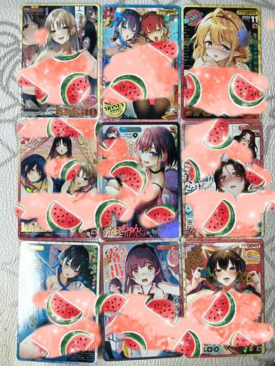 花开卡拍第35期（8月24号周日截拍，品控勿拍!!!拍品不寄存，运费5元，自制卡难免瑕疵，可能存在轻微撞角爆边等出厂瑕疵，品控介意勿拍！） - 艺术卡，茉莉，欢乐天第一弹，彩闪，已绝版