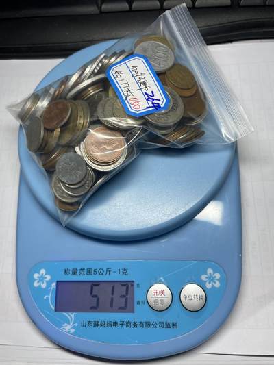 2025年集古藏今外币拍卖第八期-第3场—（总第263拍），可以寄存60天，满160元包邮。 - 世界各国硬币500克，约177枚