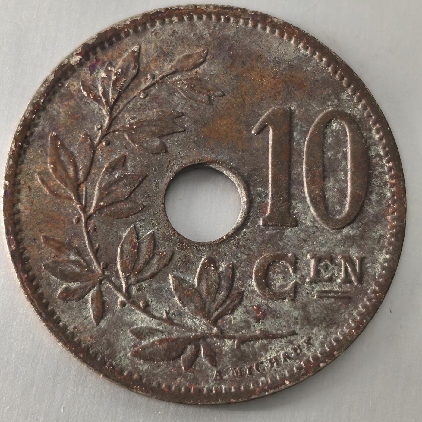 Krab外币市集Vol.25 比利时1902年10分