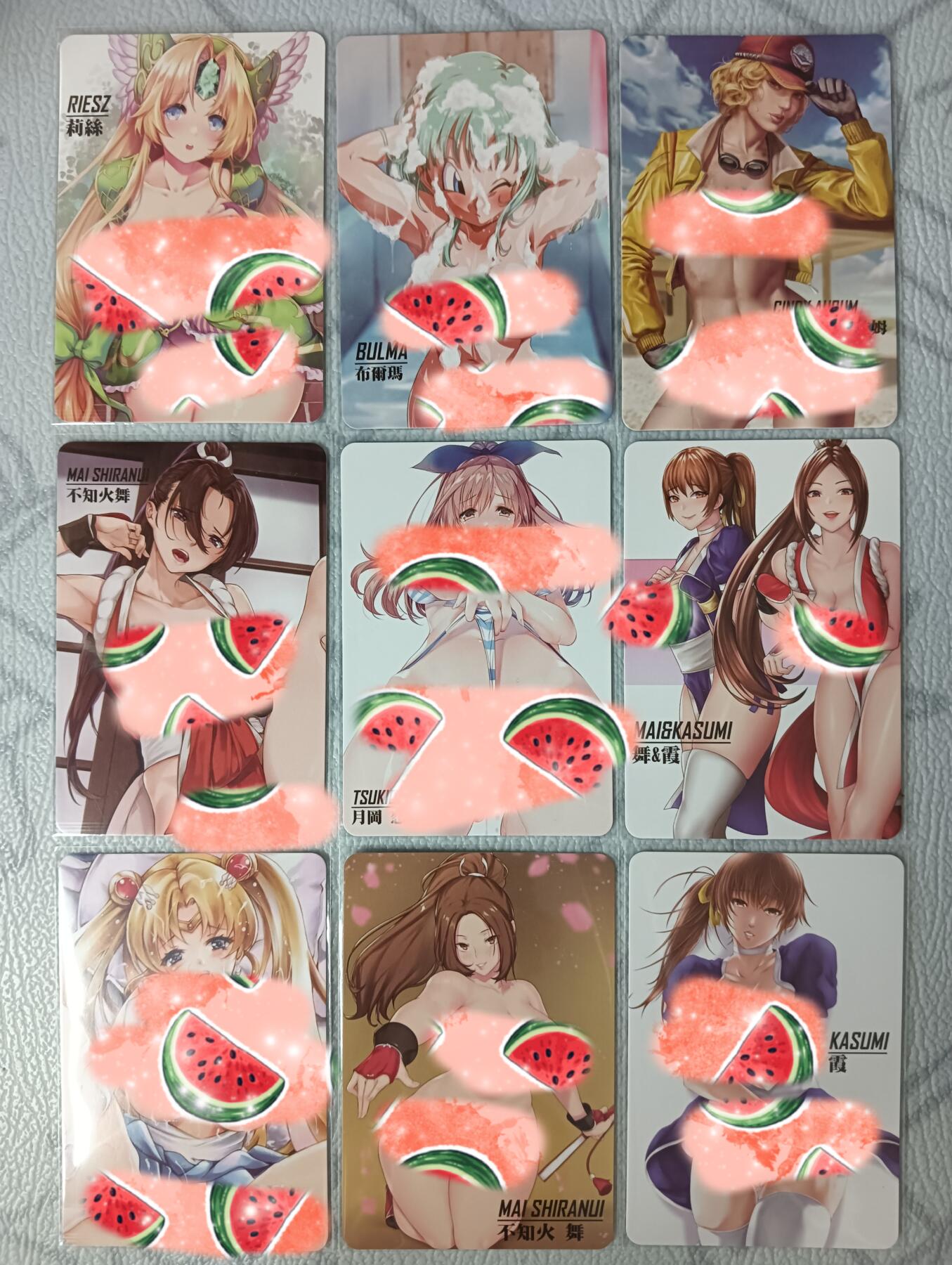 花开卡拍第35期（8月24号周日截拍，品控勿拍!!!拍品不寄存，运费5元，自制卡难免瑕疵，可能存在轻微撞角爆边等出厂瑕疵，品控介意勿拍！）