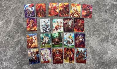 寸草不生扫货团拍卖 第六期  - 燎原百帝传21张  幻折工艺