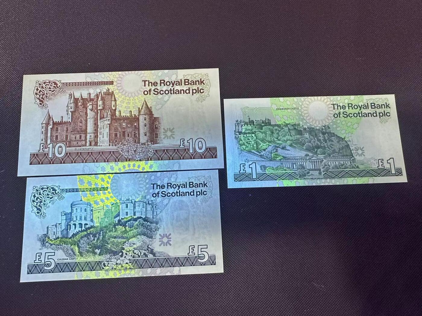 喜羊羊钱币收藏2025第9期(普品场) 苏格兰2010年1-10unc