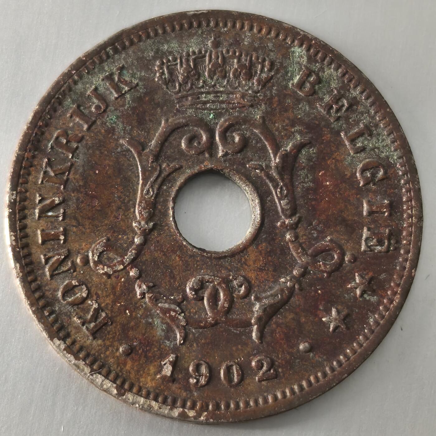 Krab外币市集Vol.25 比利时1902年10分