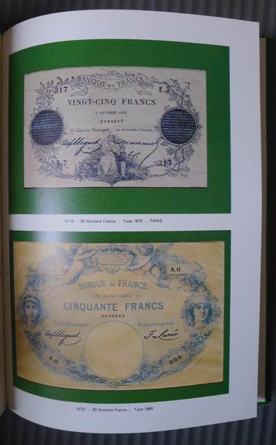 世界钱币章牌书籍专场拍卖11.01 一本关于法国纸币的书