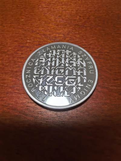长老汇蛇年精选第三十九场拍卖 - 2007波兰破解德军电报密码75周年10兹罗提精制银币，14.14克925银