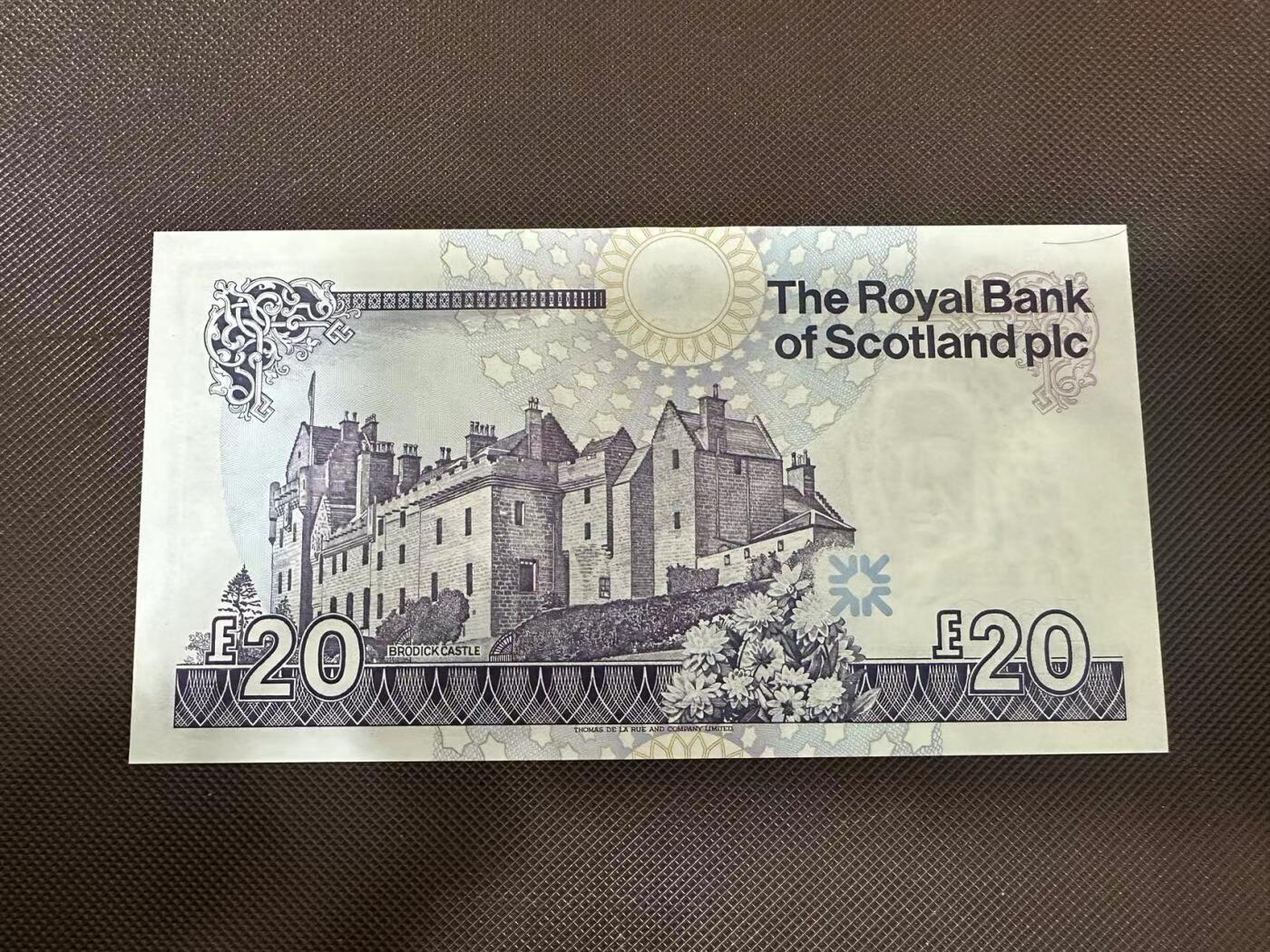喜羊羊钱币收藏2025第9期(普品场) 苏格兰2007年20 unc