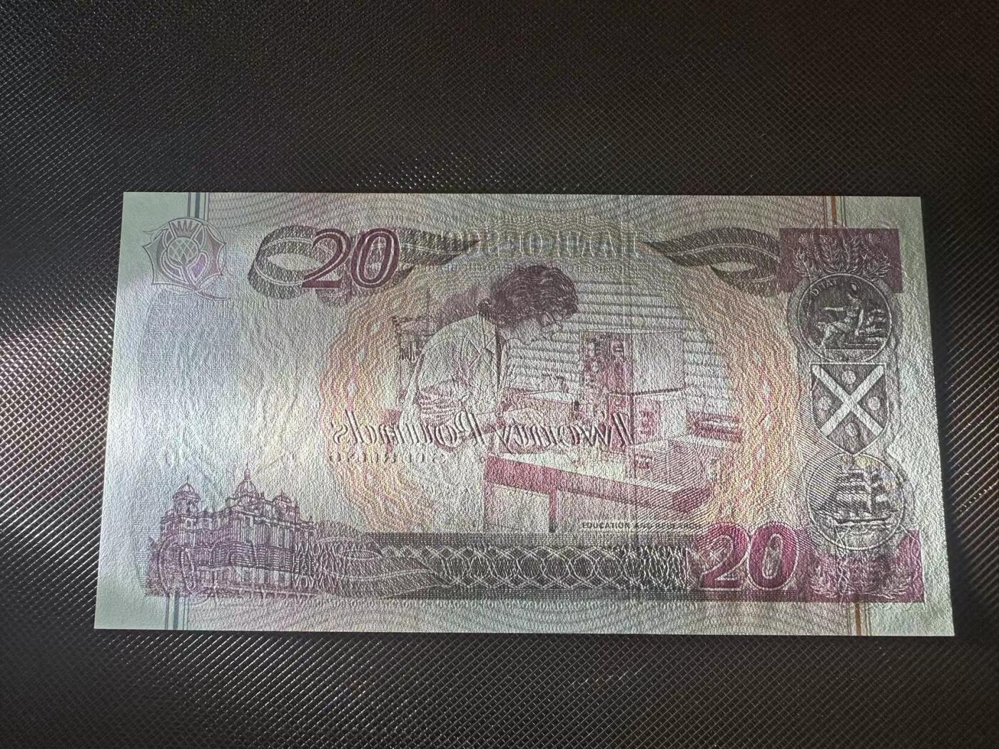 喜羊羊钱币收藏2025第9期(普品场) 苏格兰2003年20unc
