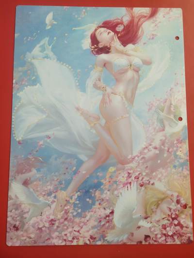 清风卡拍第八期(燎原卡牌为主) - 妖姬传九宫卡册挡板一张(花妖)