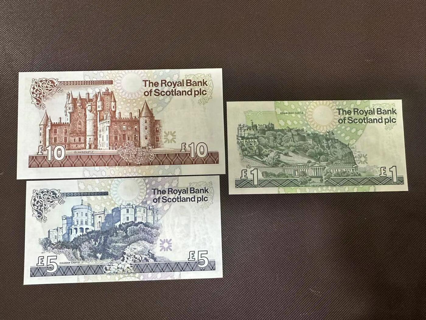 喜羊羊钱币收藏2025第9期(普品场) 苏格兰2010年1-10unc