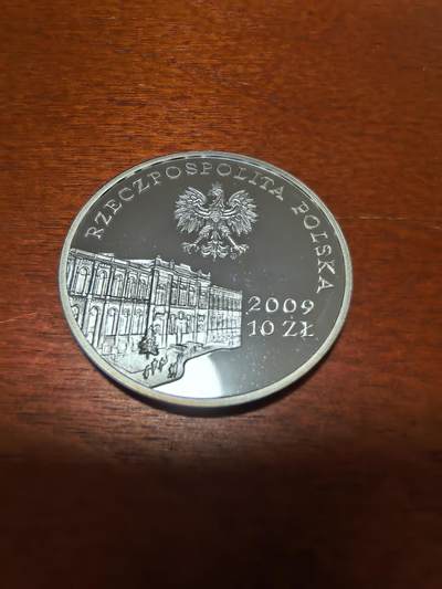 长老汇蛇年精选第三十九场拍卖 2009波兰中央银行10兹罗提精制银币，14.14克925银，币中币