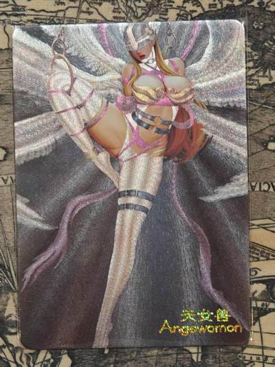 龙虎卡牌第五十一场 （无佣金，满120包邮，欢迎送拍） - 粗闪卡 天女兽1