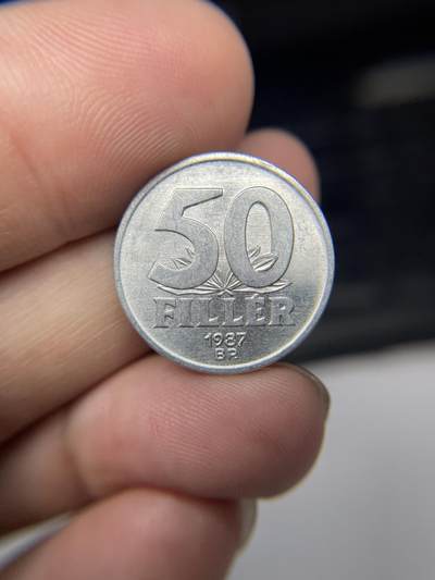 2025年集古藏今外币拍卖第八期-第3场—（总第263拍），可以寄存60天，满160元包邮。 - 1987年匈牙利50福林
