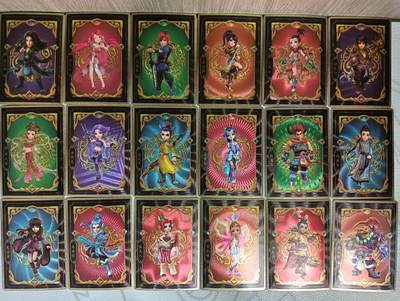 花开卡拍第35期（8月24号周日截拍，品控勿拍!!!拍品不寄存，运费5元，自制卡难免瑕疵，可能存在轻微撞角爆边等出厂瑕疵，品控介意勿拍！） - 卡乐，梦幻西游，粗闪18张