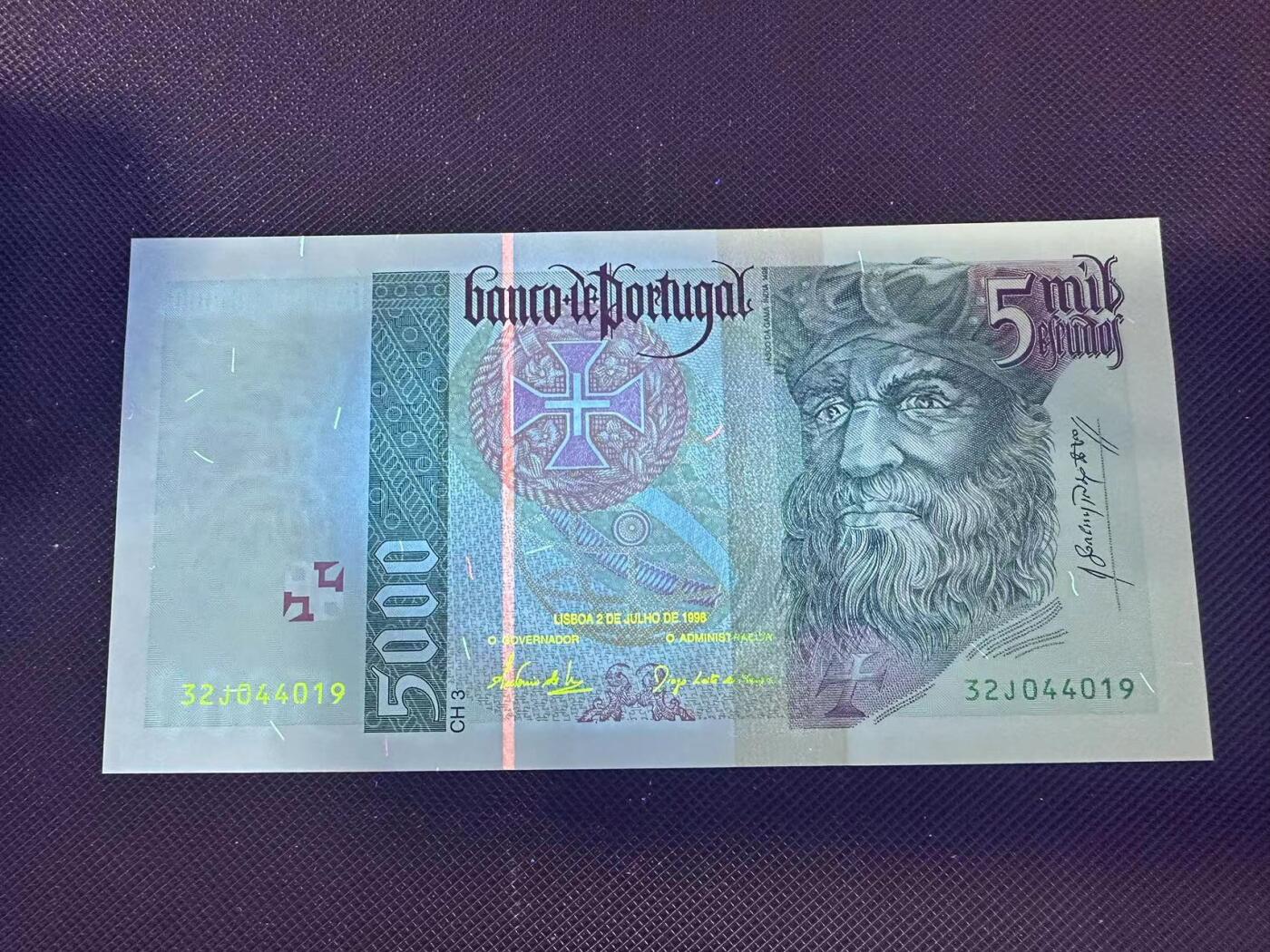 喜羊羊钱币收藏2025第9期(普品场) 葡萄牙5000unc