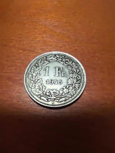 长老汇蛇年精选第三十九场拍卖 1945瑞士女神1法郎银币