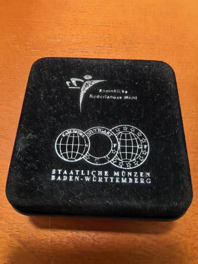 长老汇蛇年精选第三十九场拍卖 2002德国电视10欧元精制银币，盒证全，18克925银